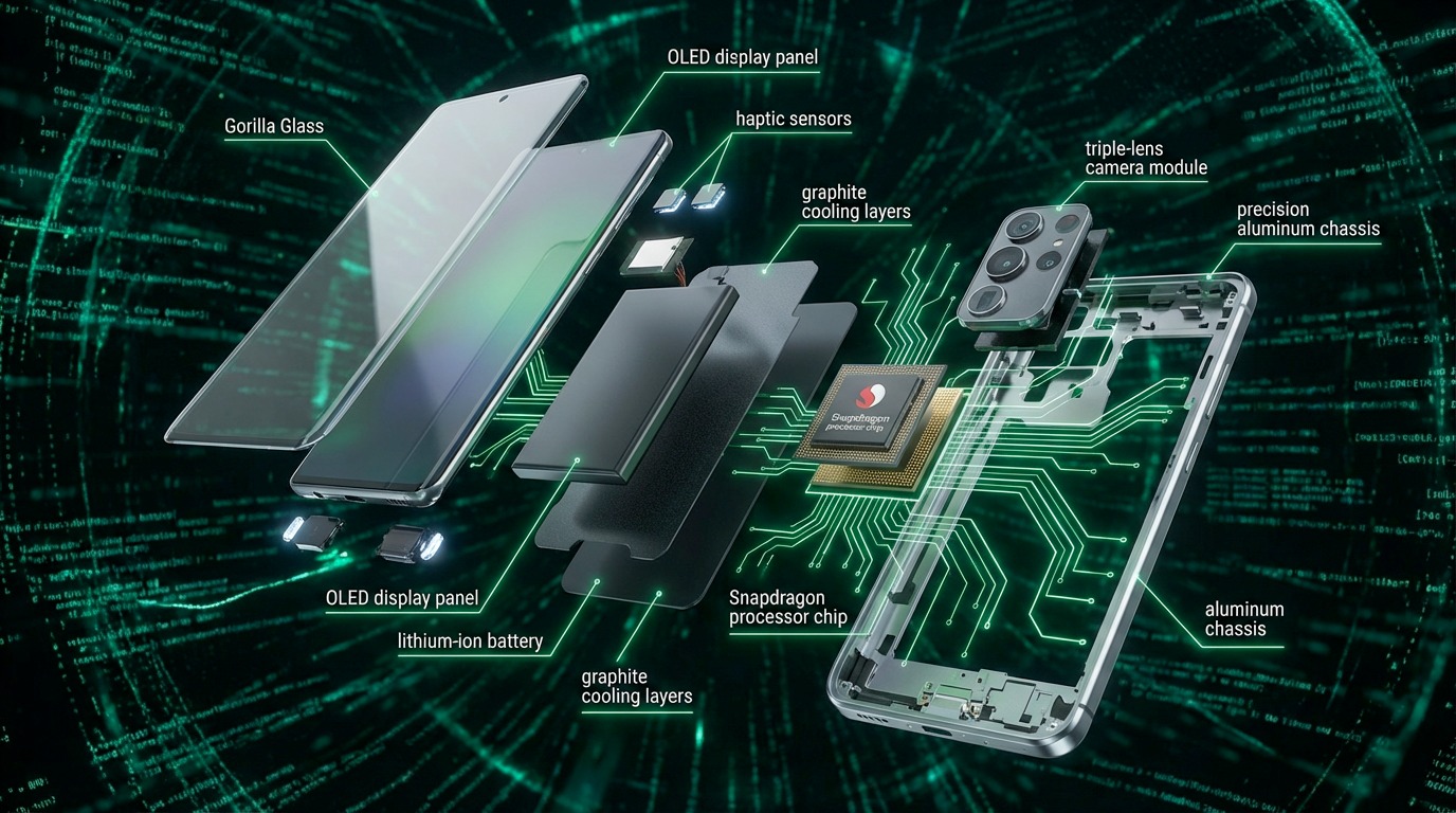 Exploded tech diagram